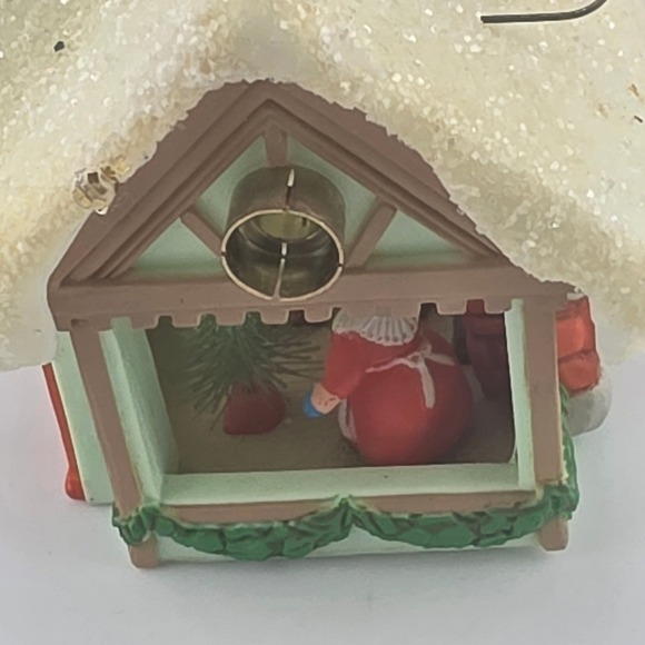 VTG Hallmark Holiday Magic Lighted Acrylic Christmas Ornaments Tree Song Santa - Picture 9 of 11